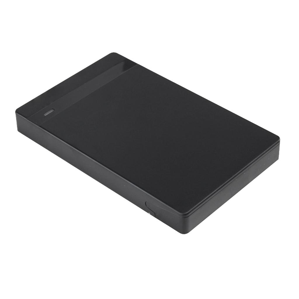 USB3.0  III 2.5" SSD HDD  Enclosure Laptop Disk Case Box Black