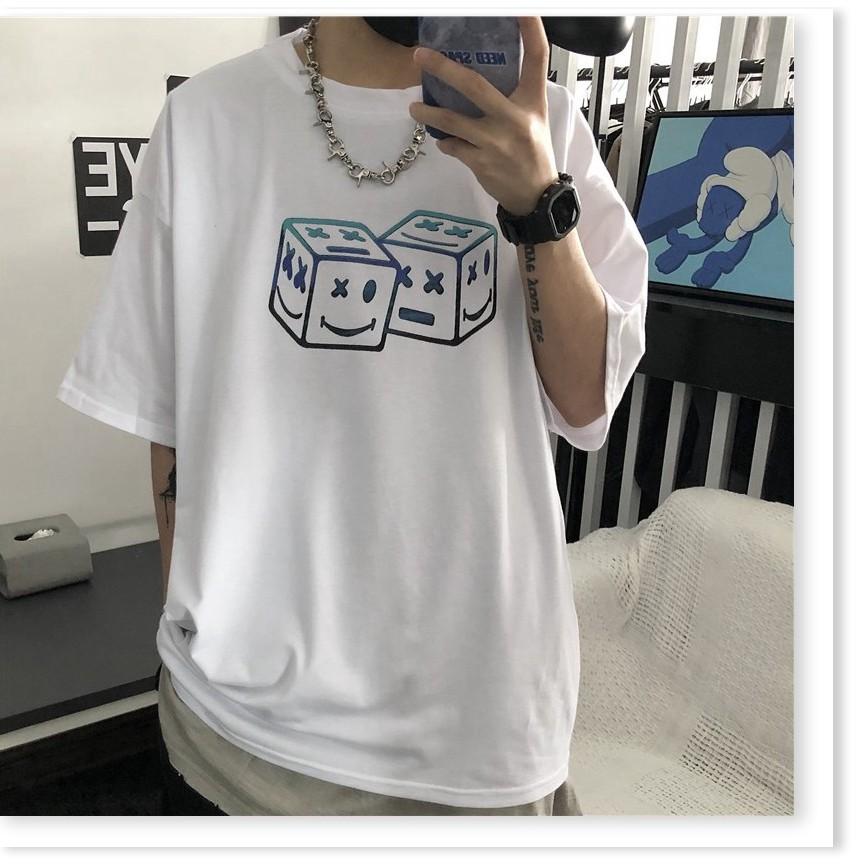 Áo thun nam nữ tay lỡ, áo phông form rộng ATL236 AQA1807 48 aomifashion