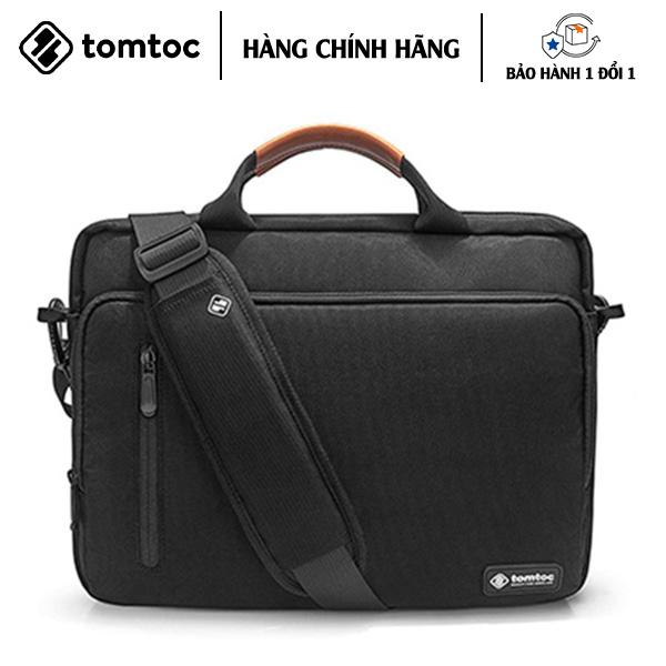 TÚI XÁCH TOMTOC  BRIEFCASE PREMIUM DÀNH CHO MACBOOK 13″14″,bảo vệ hoàn hảo chống va đập và trầy xước - HÀNG CHÍNH HÃNG