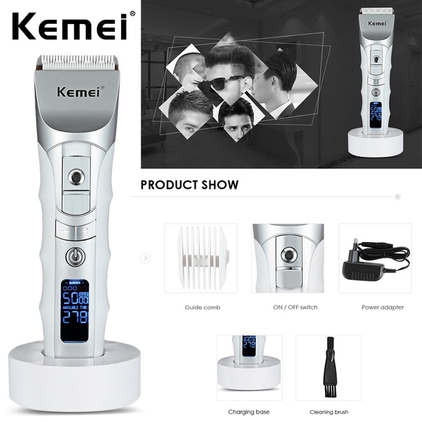 Tông đơ cắt tóc chuyên nghiệp kemei KM838