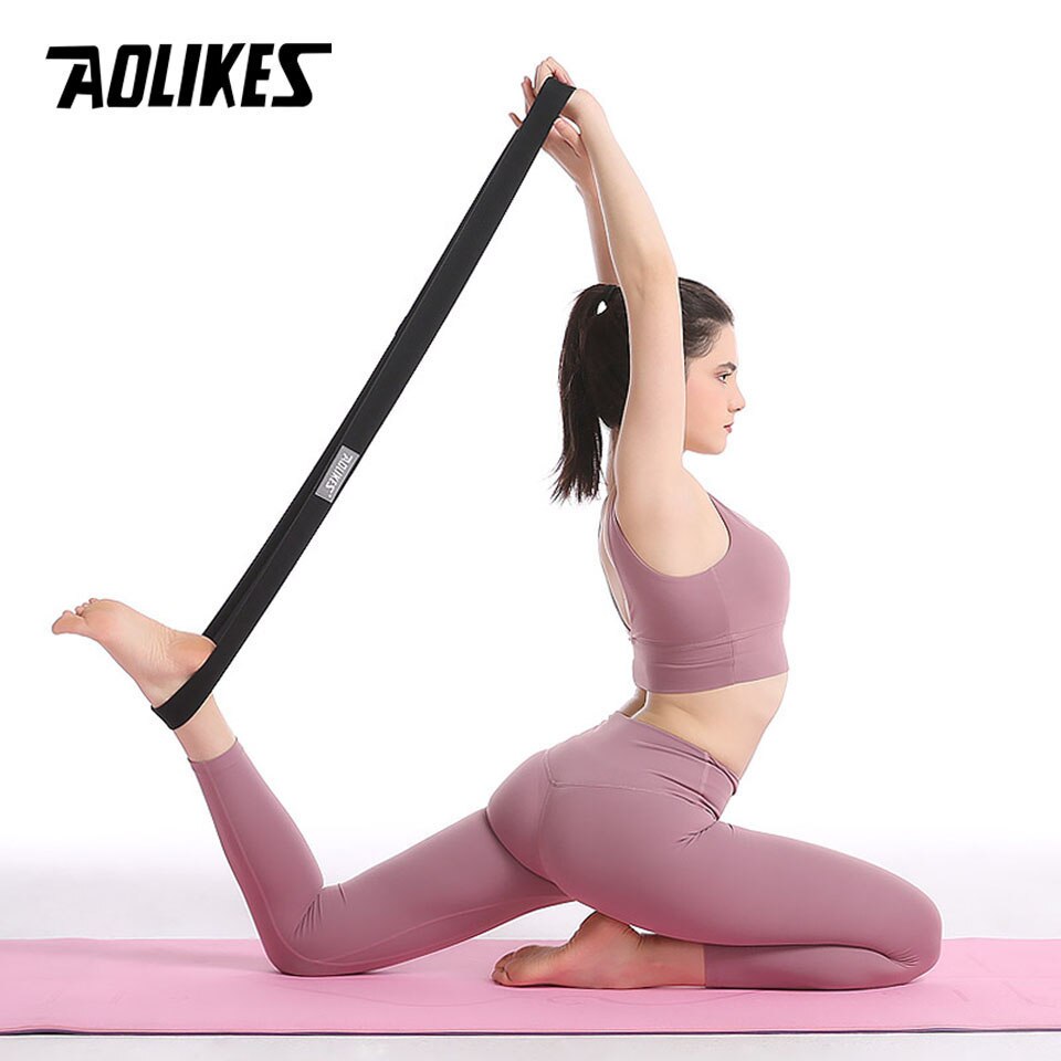 Dây kháng lực loại dài AOLIKES A-3607 tập gym, yoga Long Resistance Bands