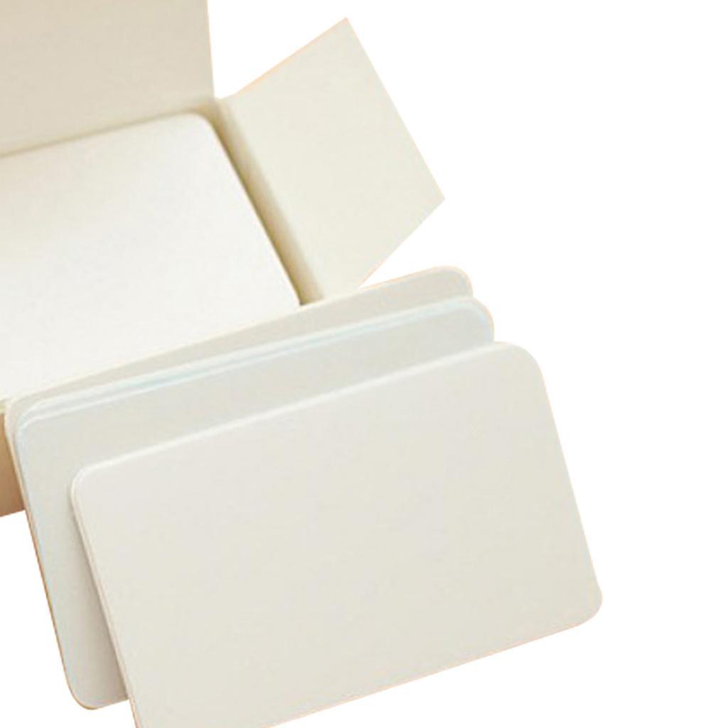 2x Paper Blank Index Cards, 90 Sheets, Perfect for Flash Cards, Study Notes And More