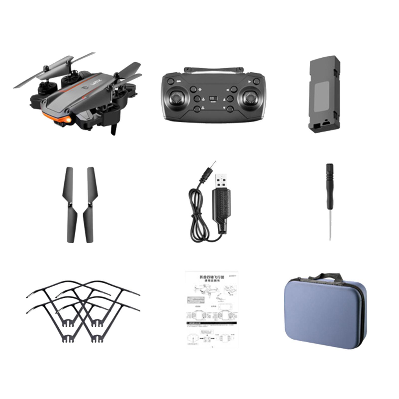 Foldable RC Drone 4K Speed Control Attractive Appearance  Key Return No