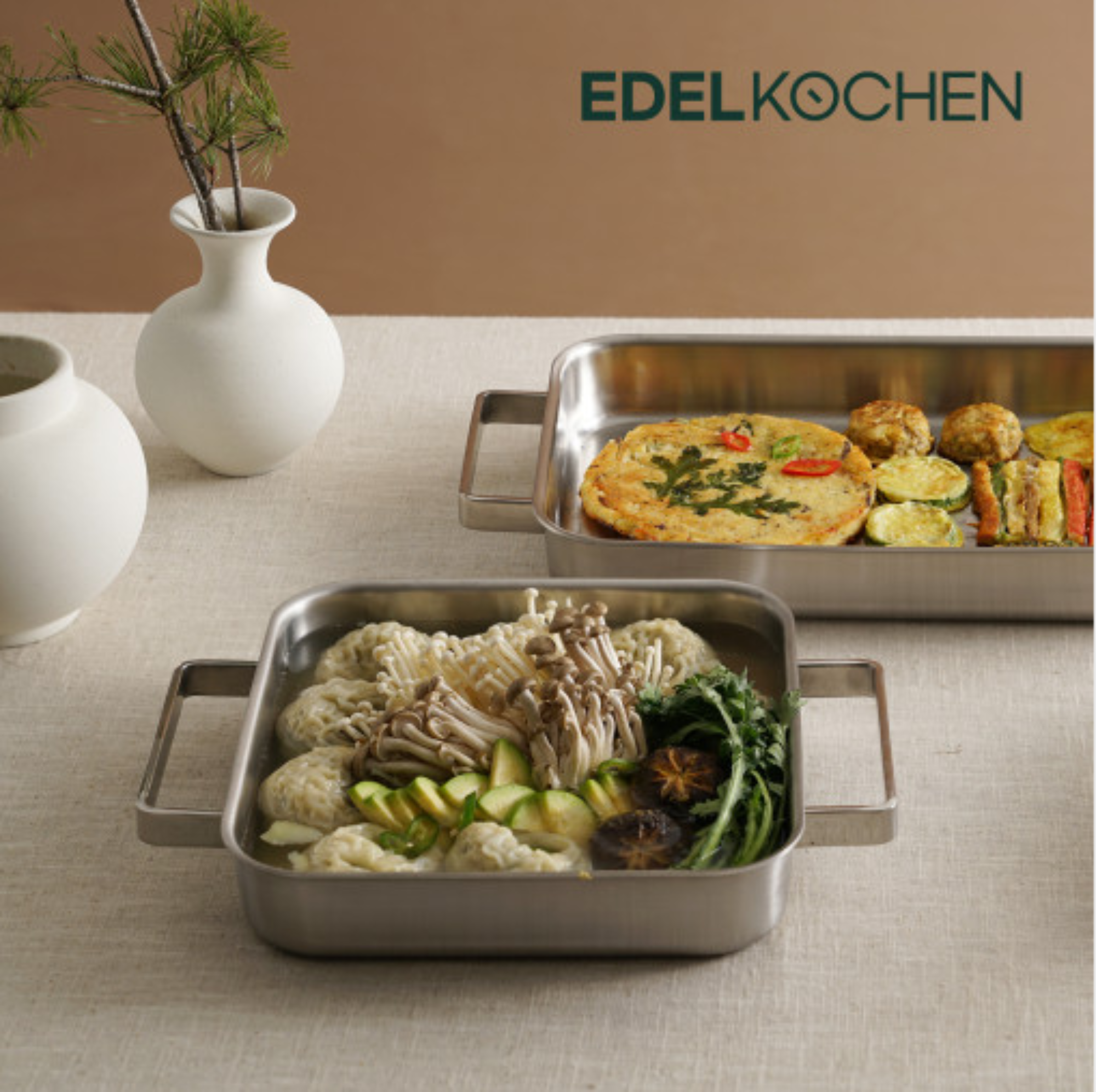 Chảo lẩu Edelkochen 3 lớp