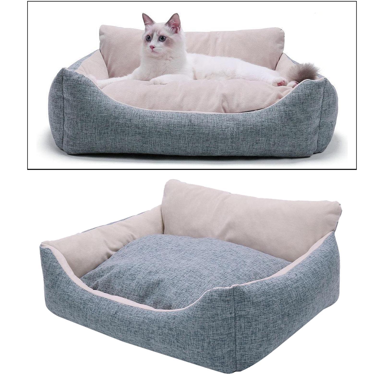 2 in 1 Winter Pet Nest Bed Warm Plush Sleeping House Dog Bed
