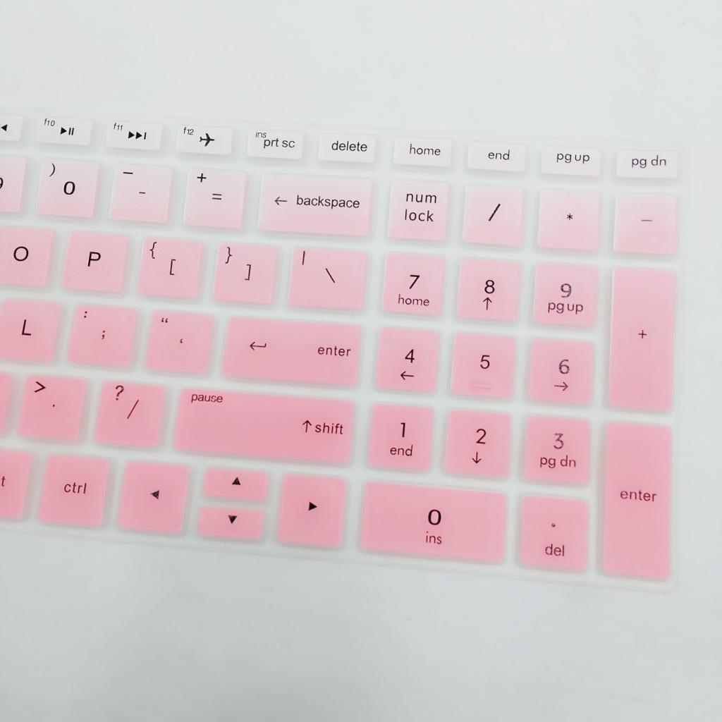 2pcs Keyboard Cover Thin Clear Keyboard Skin Protector for HP 15.6'' BF