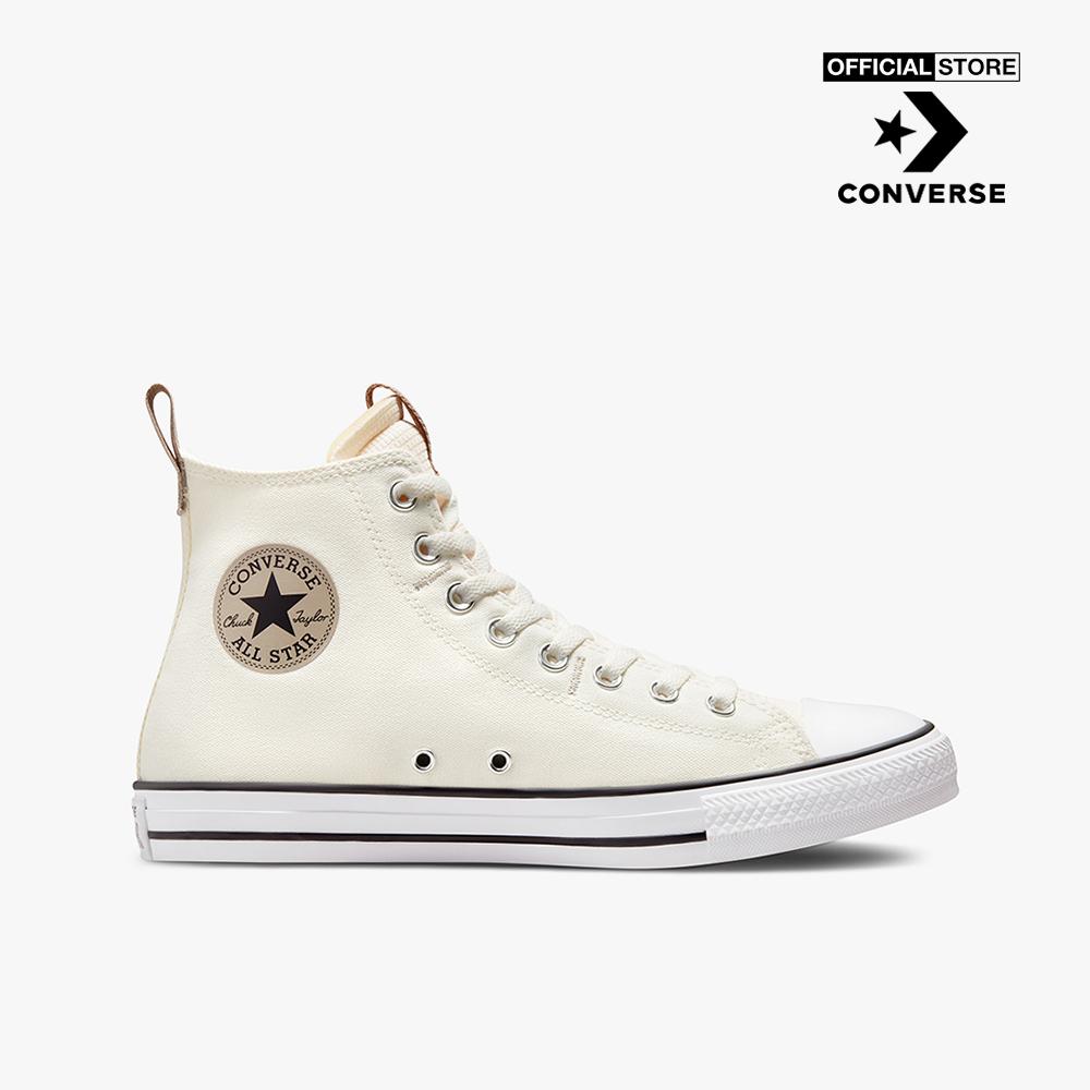 CONVERSE - Giày sneakers cổ cao unisex Chuck Taylor All Star A00775C-00W0_WHITE