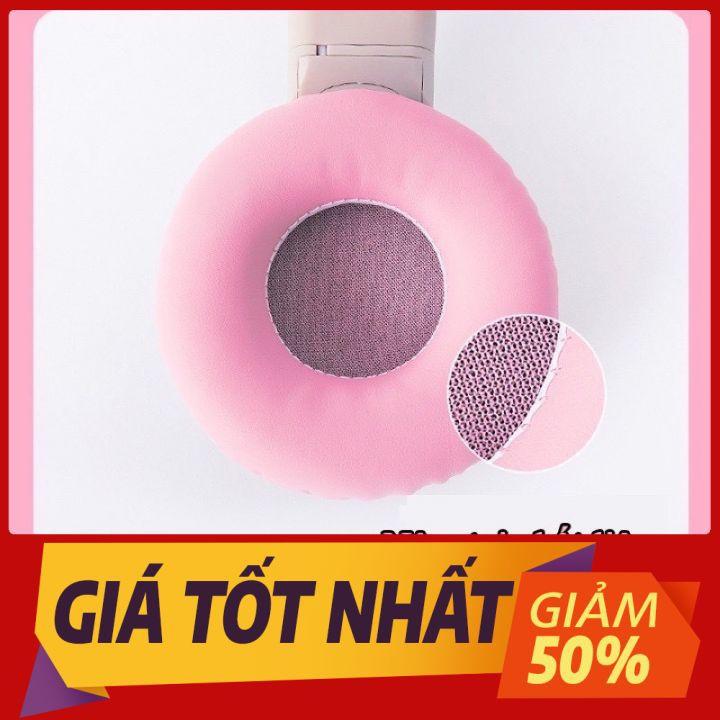 Tai Nghe Mèo Bluetooth Headphone Tai Mèo Dễ Thương Có Mic Âm Bass Mạnh Mẽ Và Dung Lượng Pin Khủng 400mAh