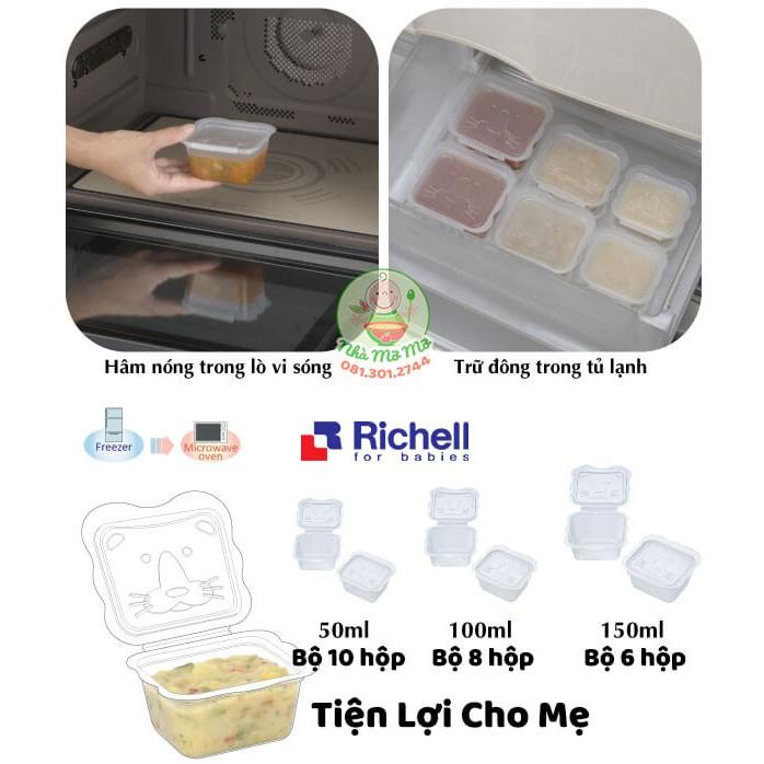 Bộ Hộp Trữ Thức Ăn Dặm Cho Bé