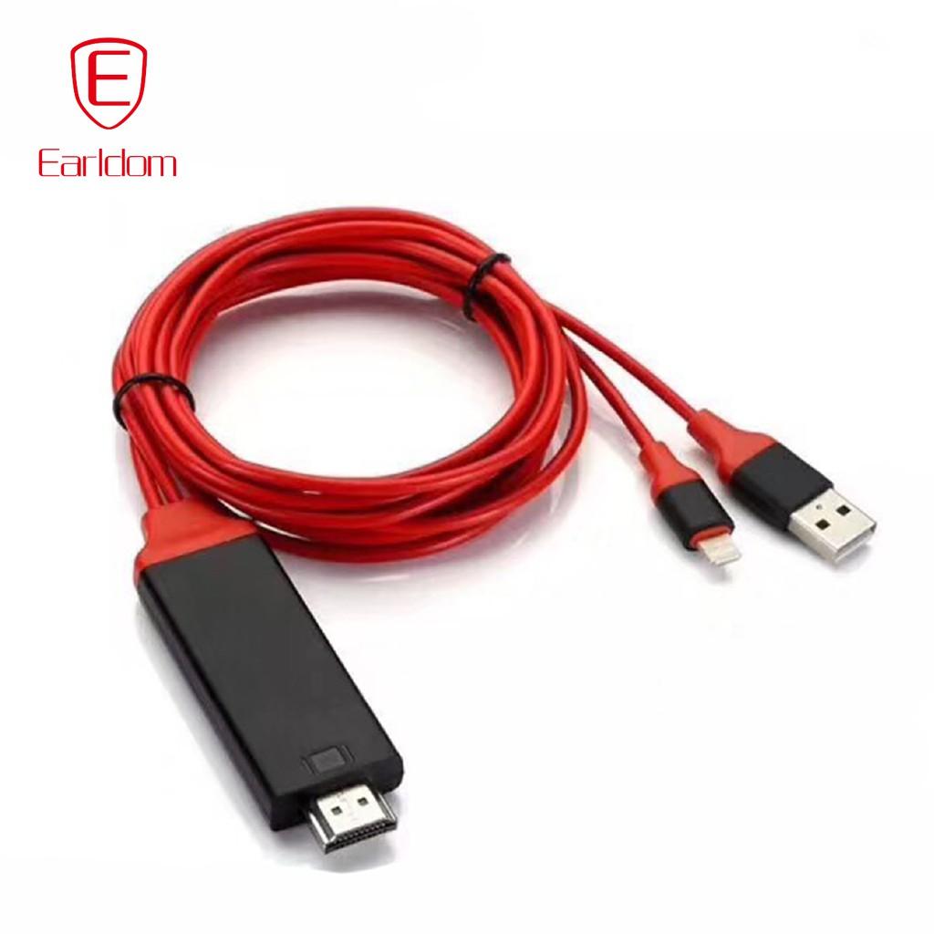 Cáp HDMI Iphone Earldom W5 - Hàng chính hãng