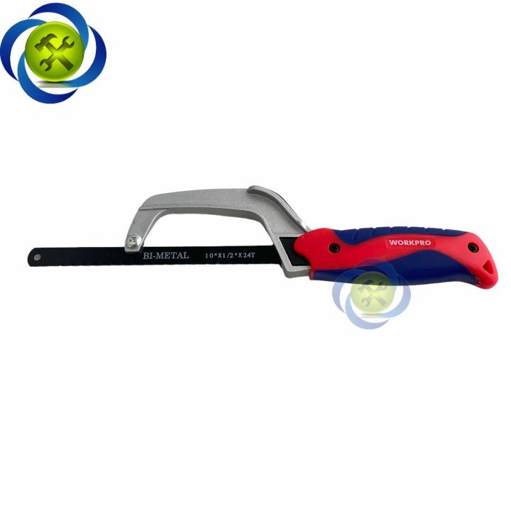 Cưa tay Wokrpro WP215023 lưỡi dài 10inch/ 250mm cán bọc nhựa