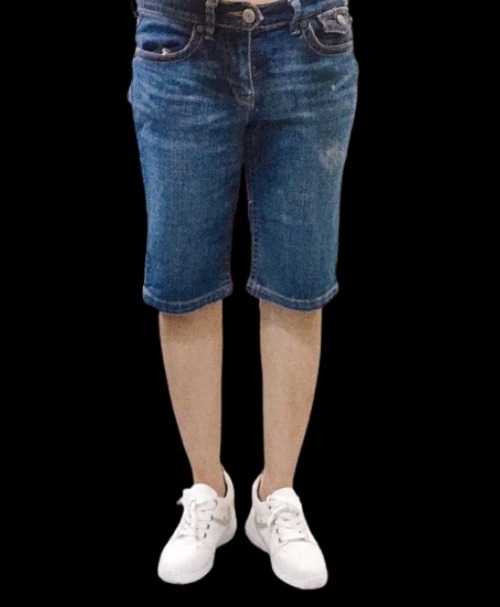Quần Ngố Jean Form Ôm Dáng