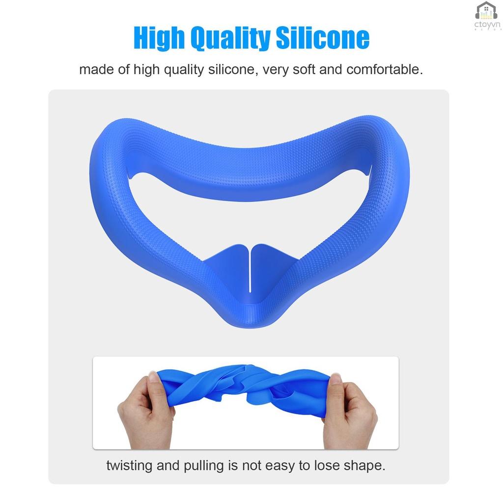 Vỏ bọc mặt nạ mắt bằng silicon chống mồ hôi thay thế cho Oculus Quest 2