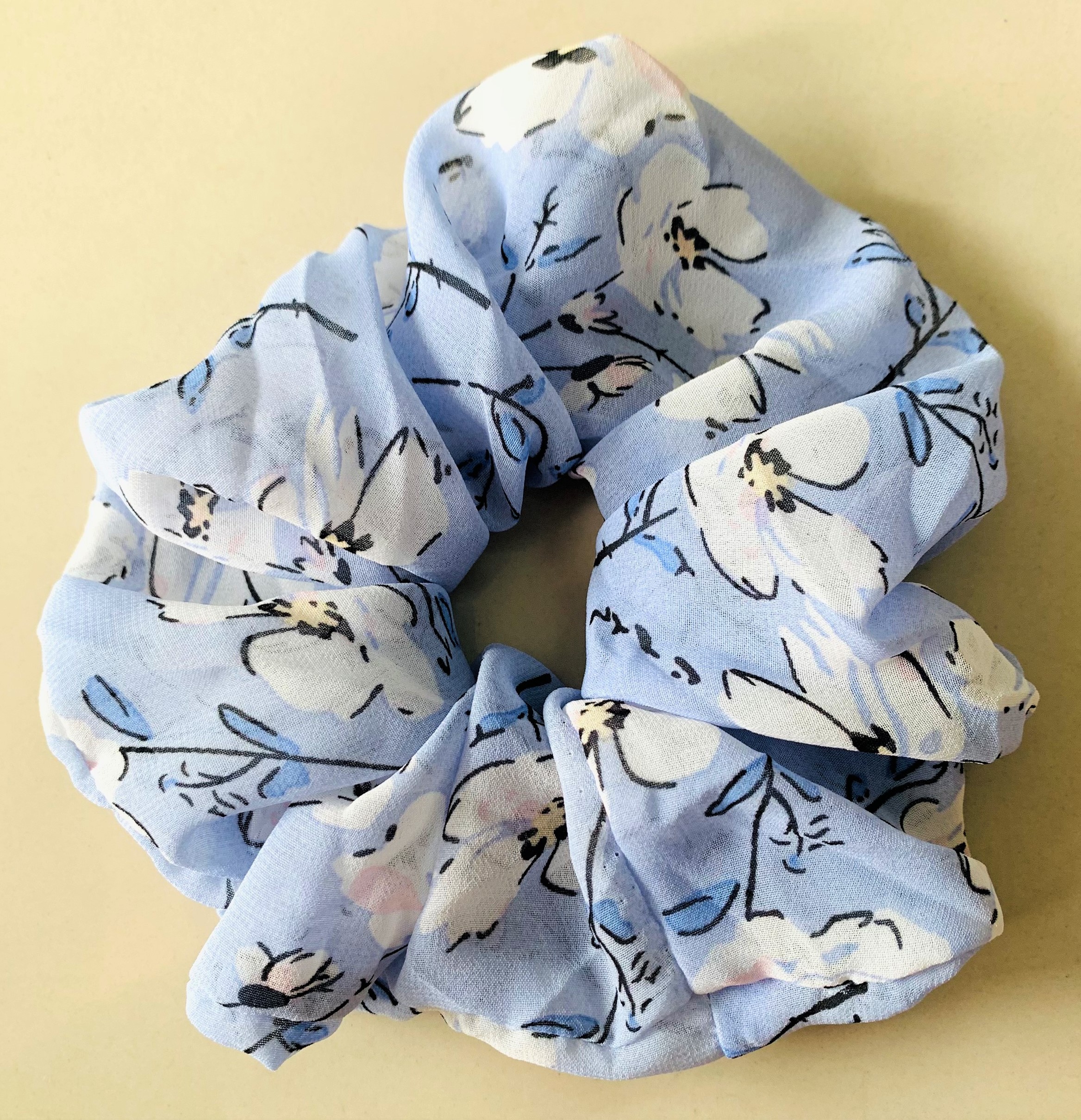 SCRUNCHIES - COMBO 1 - 3 - 5 DÂY CỘT TÓC SCRUNCHIES - NHIỀU MÀU - BẢN TO - DÂY BUỘC TÓC VẢI - CHO BẠN GÁI