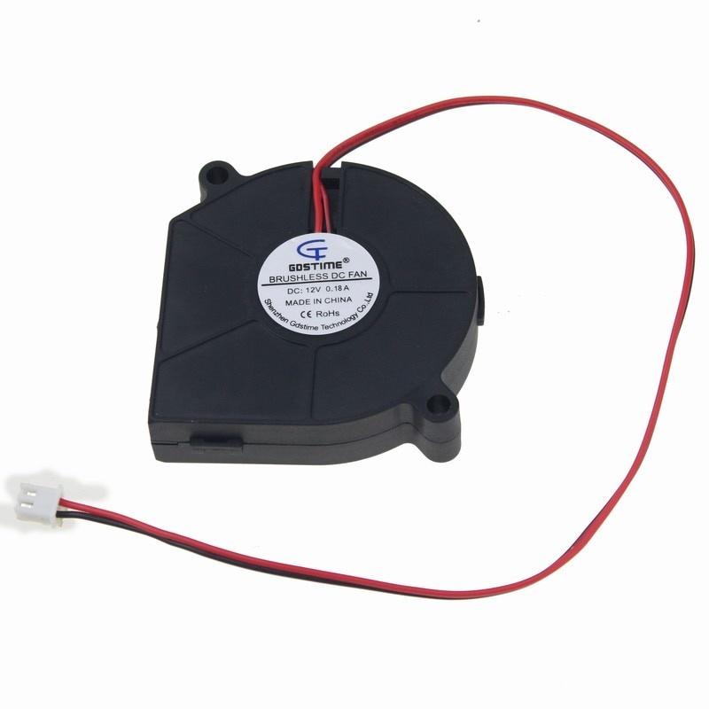 1PCS Gdstime Lot 60x11mm 60mm x 11mm 6011 11V DC Machine Case Brushless Exhaust Blower Cooling Fan