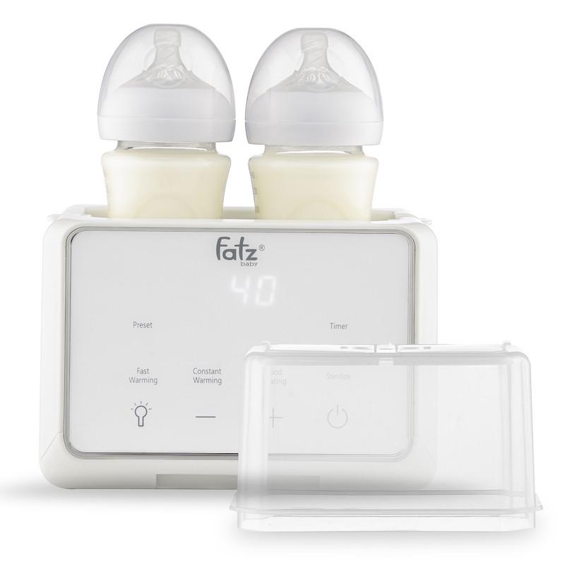 MÁY HÂM SỮA TIỆT TRÙNG 2 BÌNH ĐIỆN TỬ FATZ BABY - DUO 3 PLUS - FB3094TK