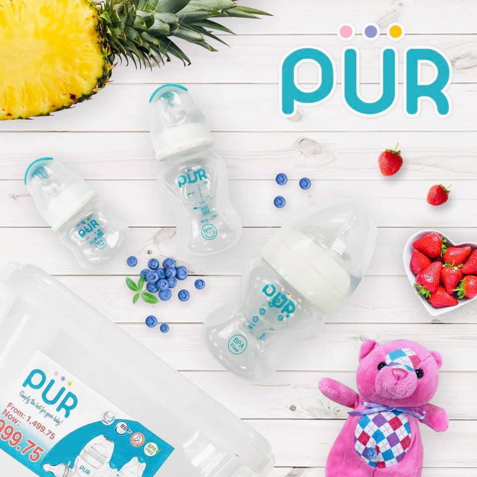 Bình sữa cổ thường Pur Advanced 60ml