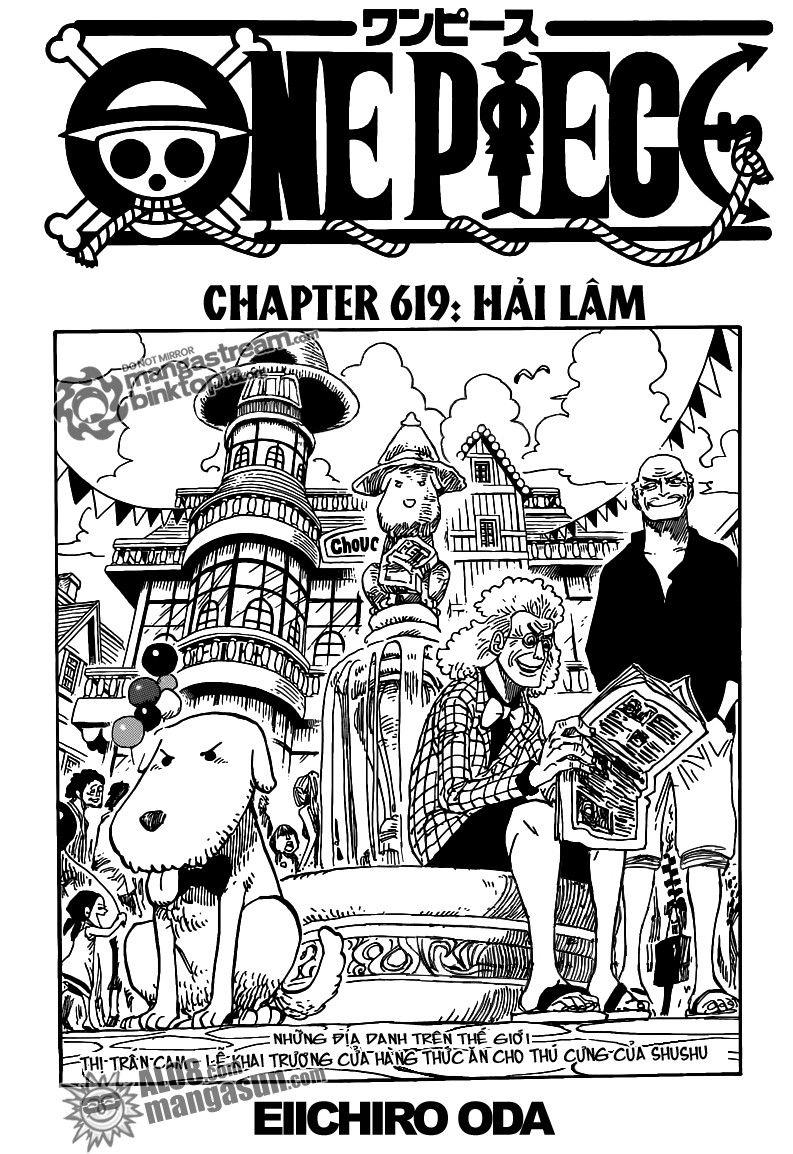 đảo hải tặc - one piece chapter 619 1