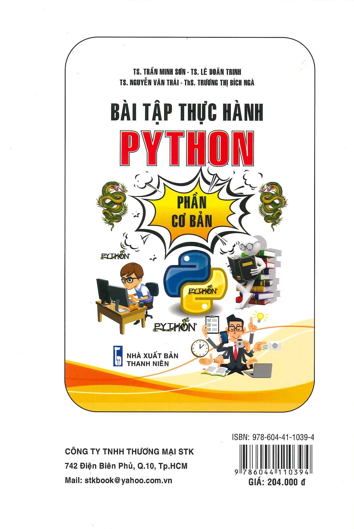 Python Và Ứng Dụng - Lập Trình Web - Vũ Văn Hiệu, Lương Khắc Định, Nguyễn Quỳnh Nga, Phạm Quang Huy