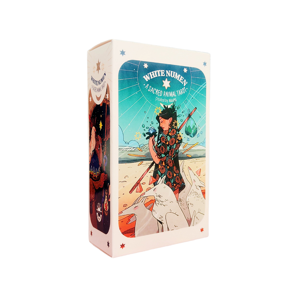 [Size Gốc] Bài Tarot White Numen 78 lá bài 7x12 Cm