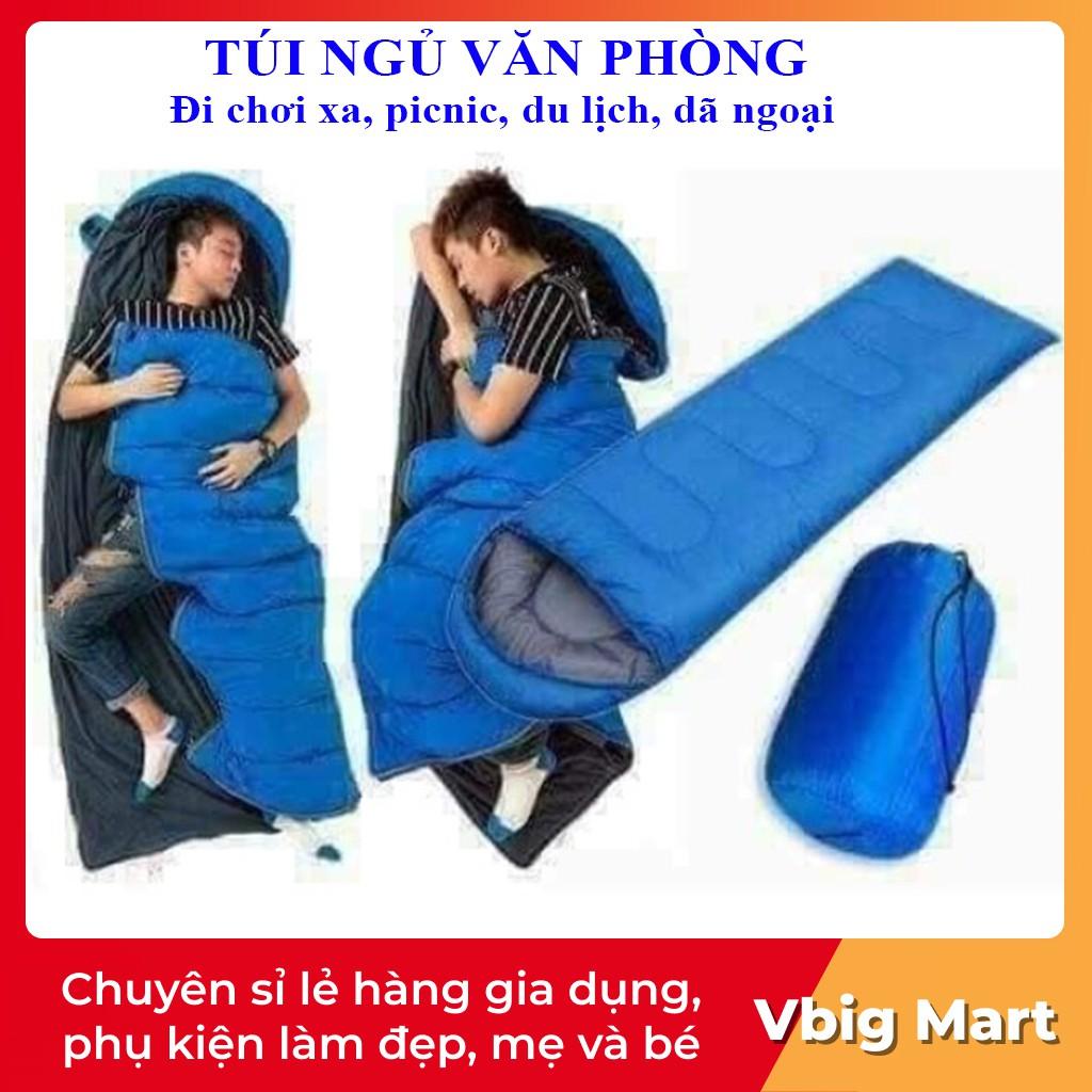 Túi ngủ văn phòng picnic, chơi xa, dã ngoại ấm áp tiện lợi