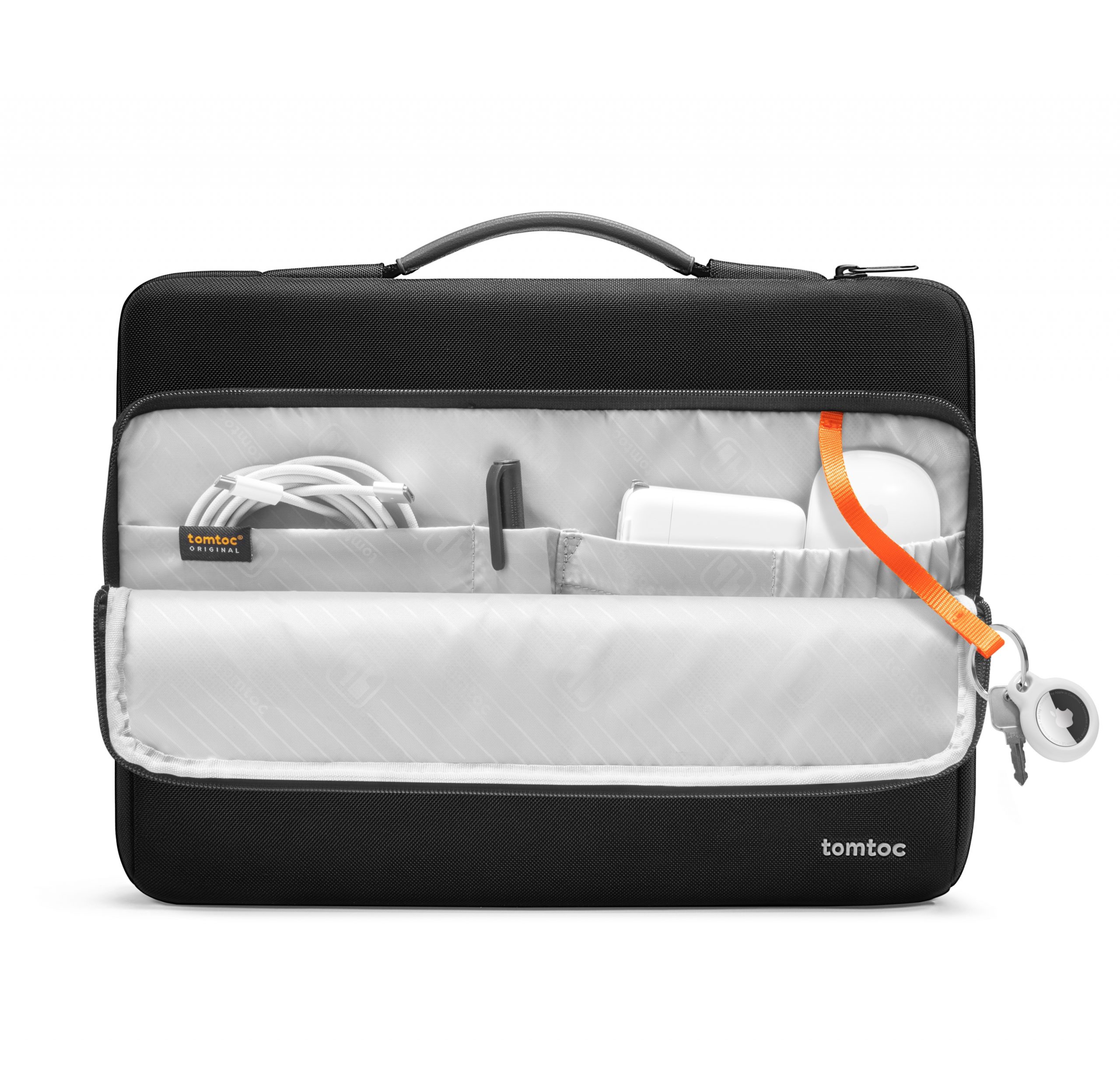 TÚI XÁCH CHỐNG SỐC TOMTOC (USA) BRIEFCASE CHO MACBOOK PRO 14″ A14D2B1 – A14D2D1 – A14D2G1 - Hàng Chính Hãng