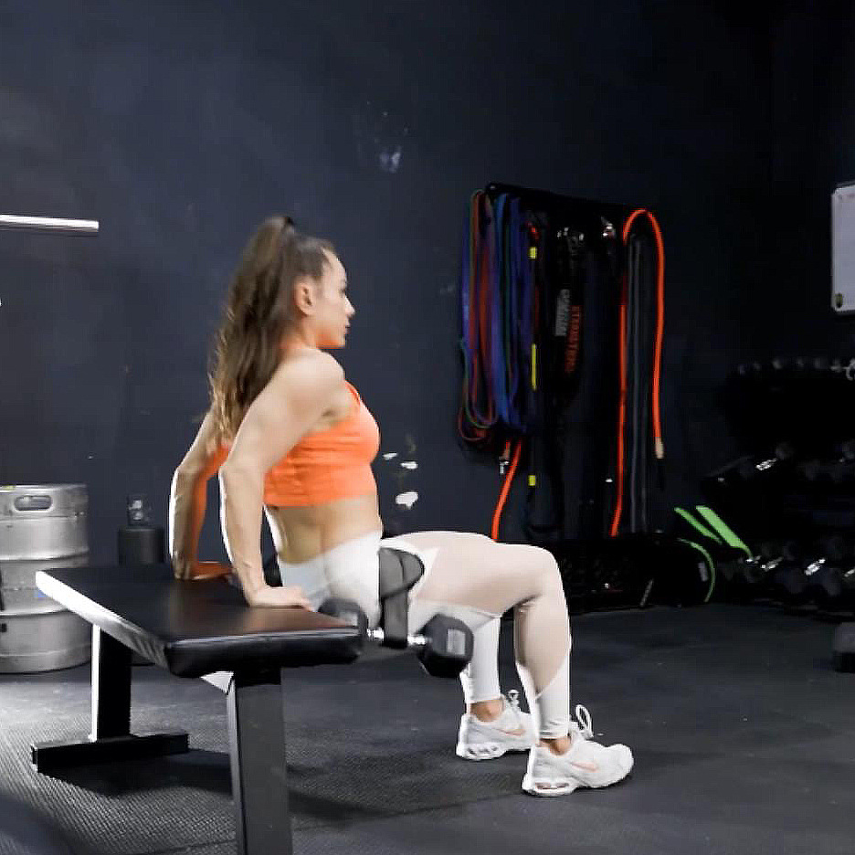 Đai Treo Tạ Đơn Hỗ Trợ Tập Mông Hip Thrust