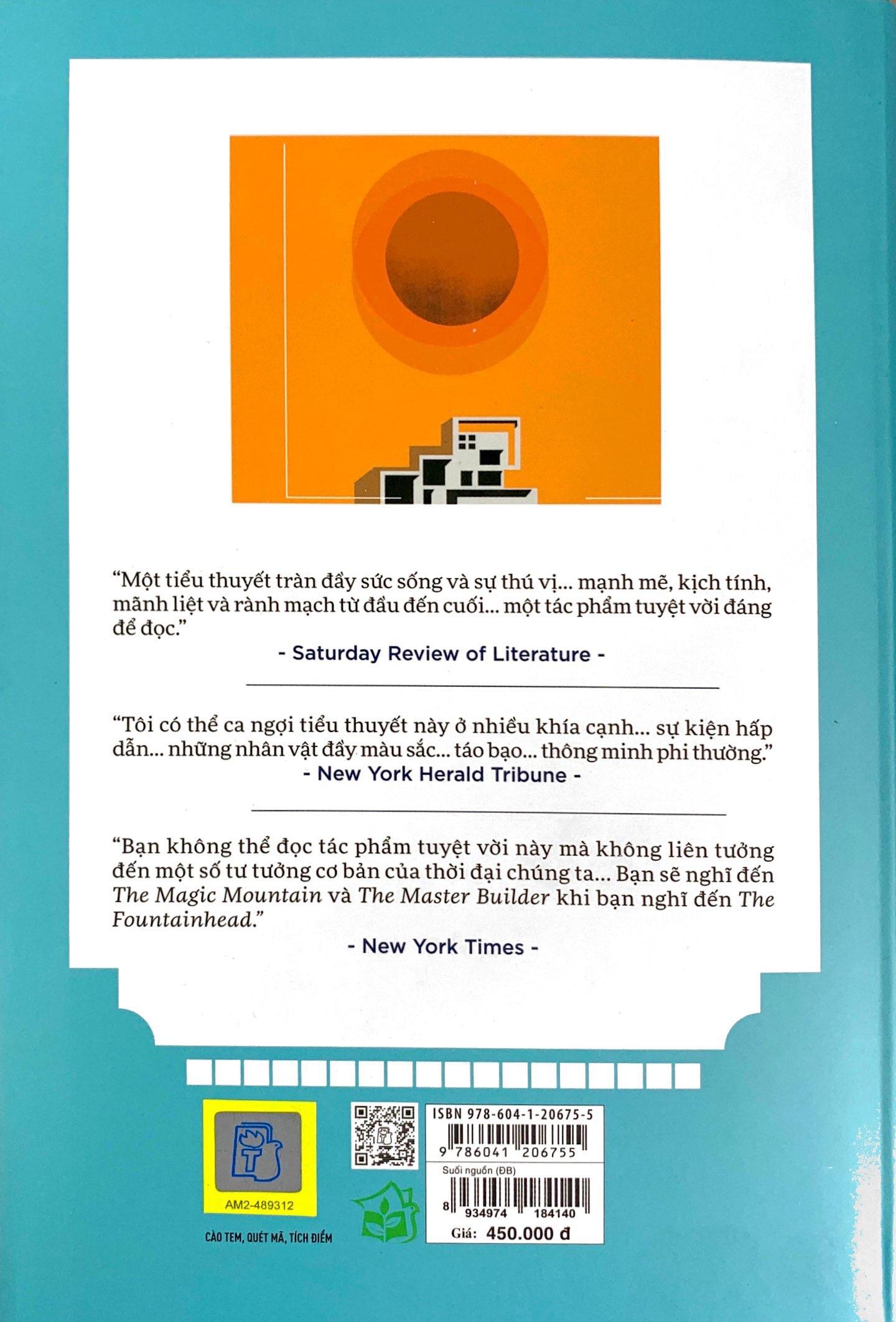 Suối Nguồn - The Fountainhead (Bìa Cứng)