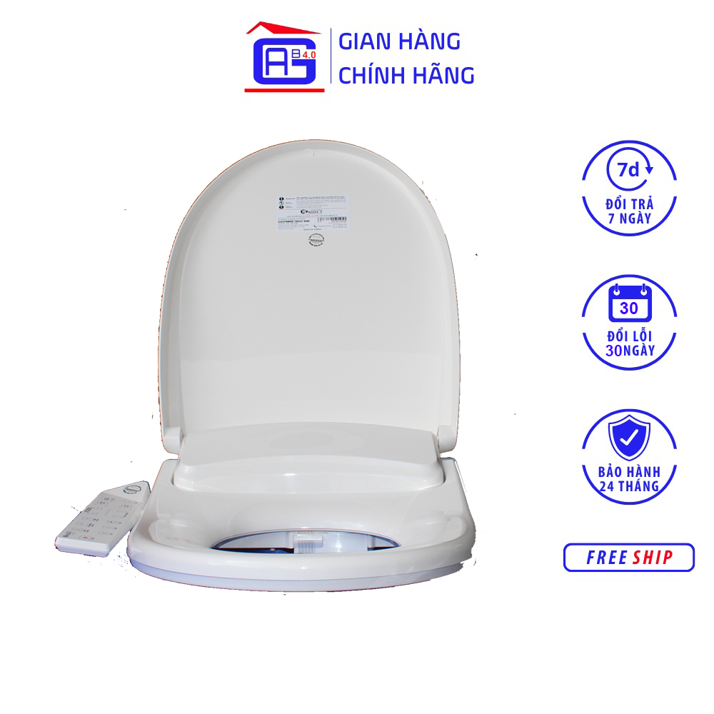 Thiết Bị Vệ Sinh Hyundae Bidet HB-220 - Hai Vòi Rửa Vệ Sinh Thông Minh Tiện Dụng Với Bản Điều Khiển Điện Tử Cảm Biến Bộ Nắp Bệt