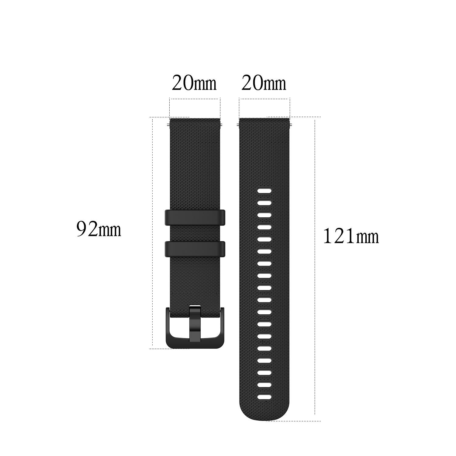 Silicone Strap Watch Band for Garmin Vivoactive 3 Music