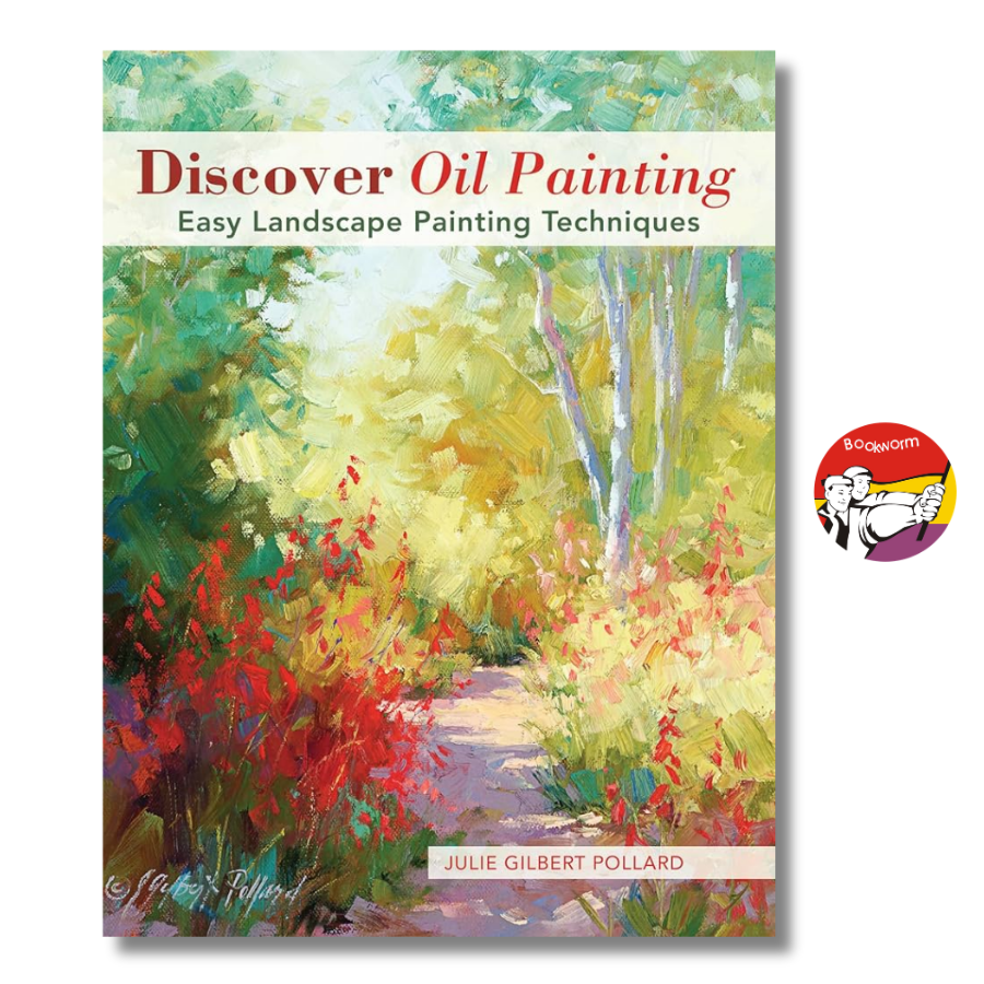 Sách - Discover Oil Painting: Easy Landscape Painting Techniques | Art / Nghệ thuật / Nhập khẩu UK