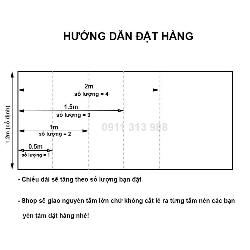 Giấy dán tường khổ lớn 1.2m có sẵn keo