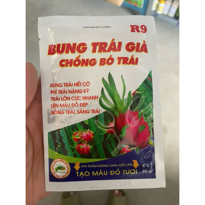 Phân bón Bung trái già, chống bó trái, phì trái, màu đẹp Thanh Long