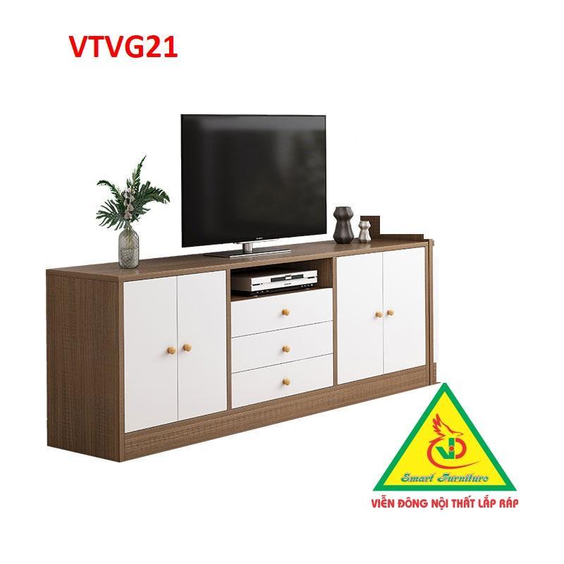Kệ Ti Vi để sàn Trang Trí VTVG21 - Nội Thất Lắp Ráp Viendong Adv