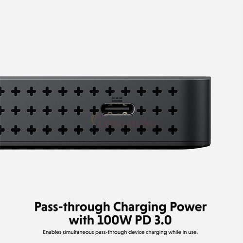 Cổng chuyển đổi HyperDrive Next 7-in-1 USB-C Dual Monitors HD7002GL - Hàng chính hãng
