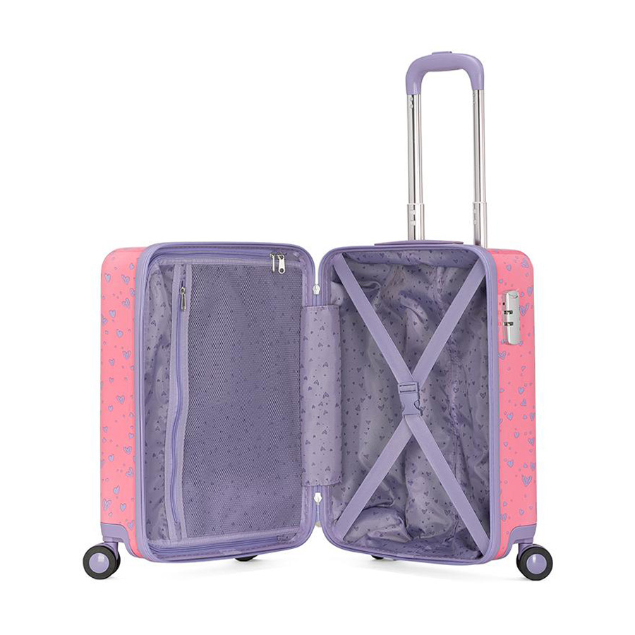 Vali kéo Mix &amp; Patch SAMSONITE - MỸ : Chất liệu cao cấp, an toàn và lành mạnh Trang bị khóa số TSA tiêu chuẩn Hoa Kỳ