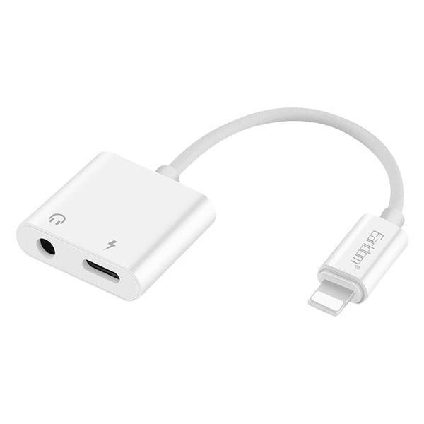 Cáp Chuyển Đổi Vừa Sạc Vừa Nghe Điện Thoại Cho Iphone - Cổng Lightning Sang Jack Audio 3.5Mm - Earldom (PVN561)