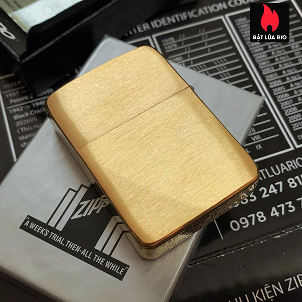 Bật Lửa Zippo Replica Brass 1941B Khắc Tướng Macarthur – Zippo 1941B.Macarthur