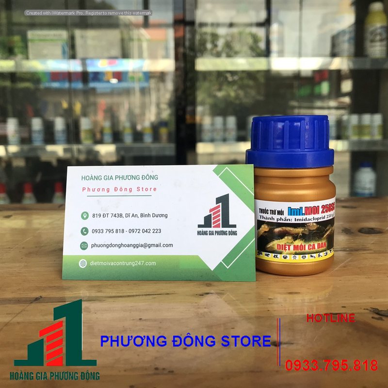 Thuốc diệt mối, phòng mối IMI.MOI 250SC_ chai 50ml