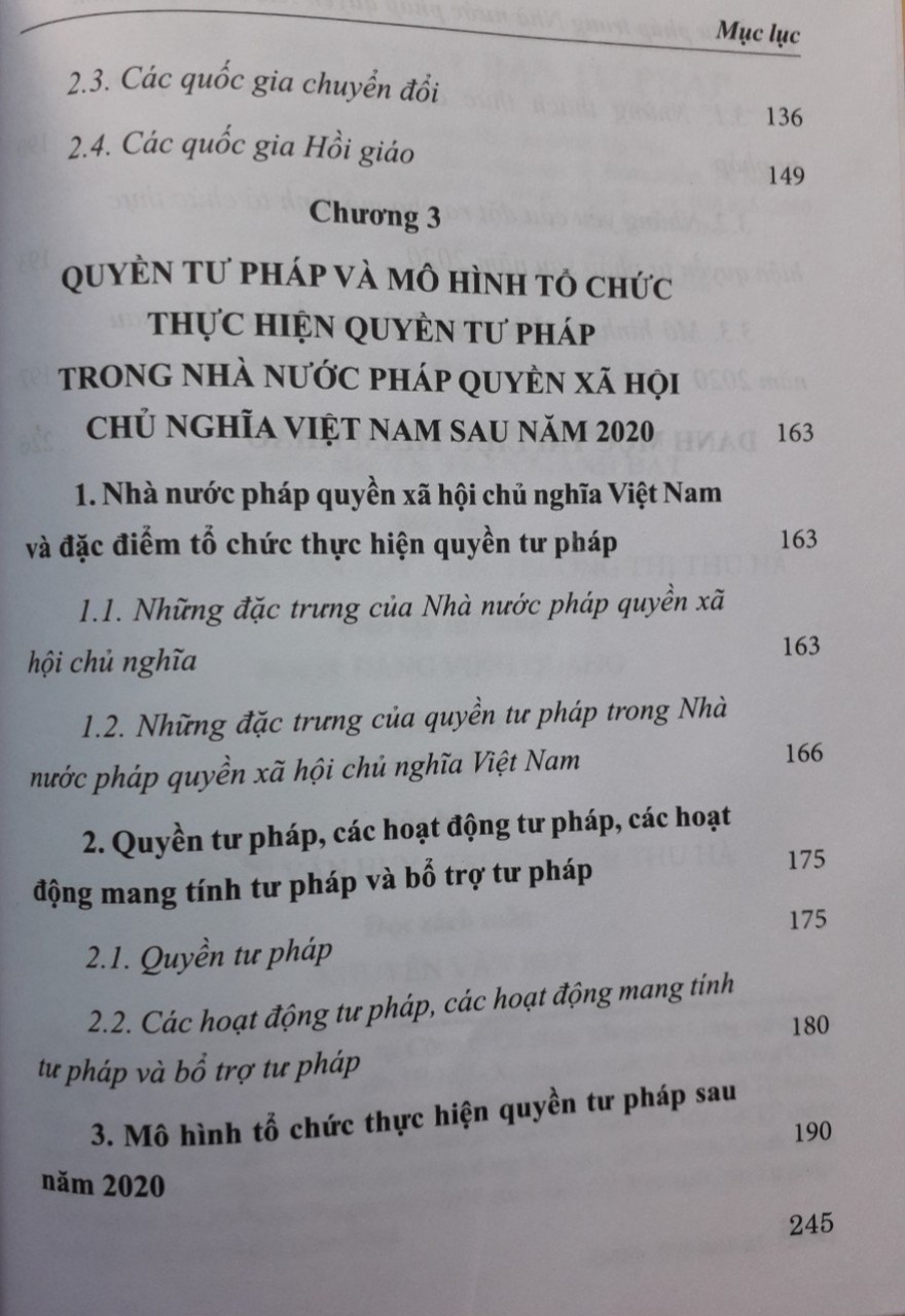 Quyền Tư Pháp Trong Nhà Nước Pháp Quyền Xã Hội Chủ Nghĩa Việt Nam Từ Lý Luận Đến Thực Tiễn