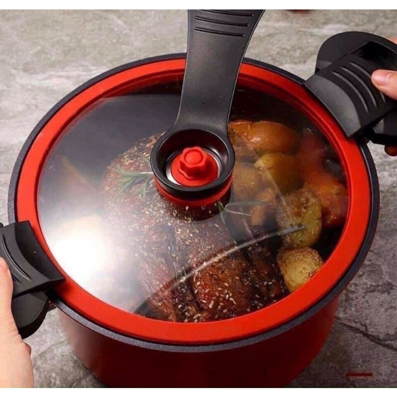 NỒI ÁP SUẤT ĐA NĂNG CHỐNG DÍNH 22cm - DÙNG BẾP TỪ, BẾP GA