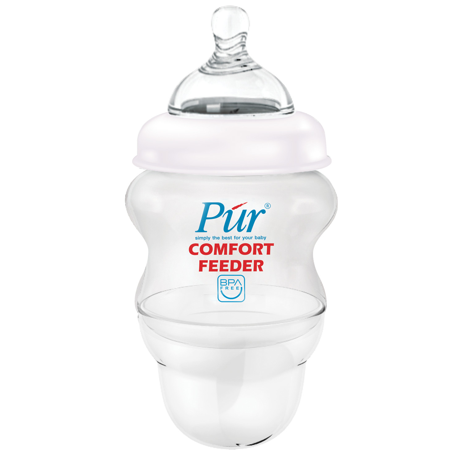 Bình sữa miệng rộng Pur Comfort Feeder nhập khẩu Thailand (130ml)