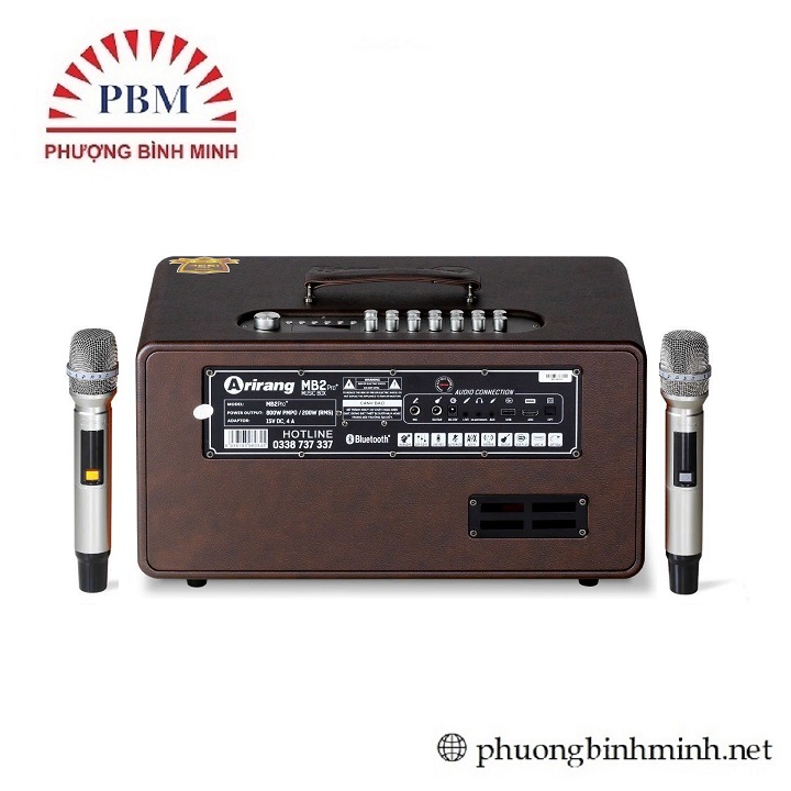 ( Màu ngẫu nhiên) Bộ loa di động Arirang MB2 Pro+ - Hàng chính hãng.
