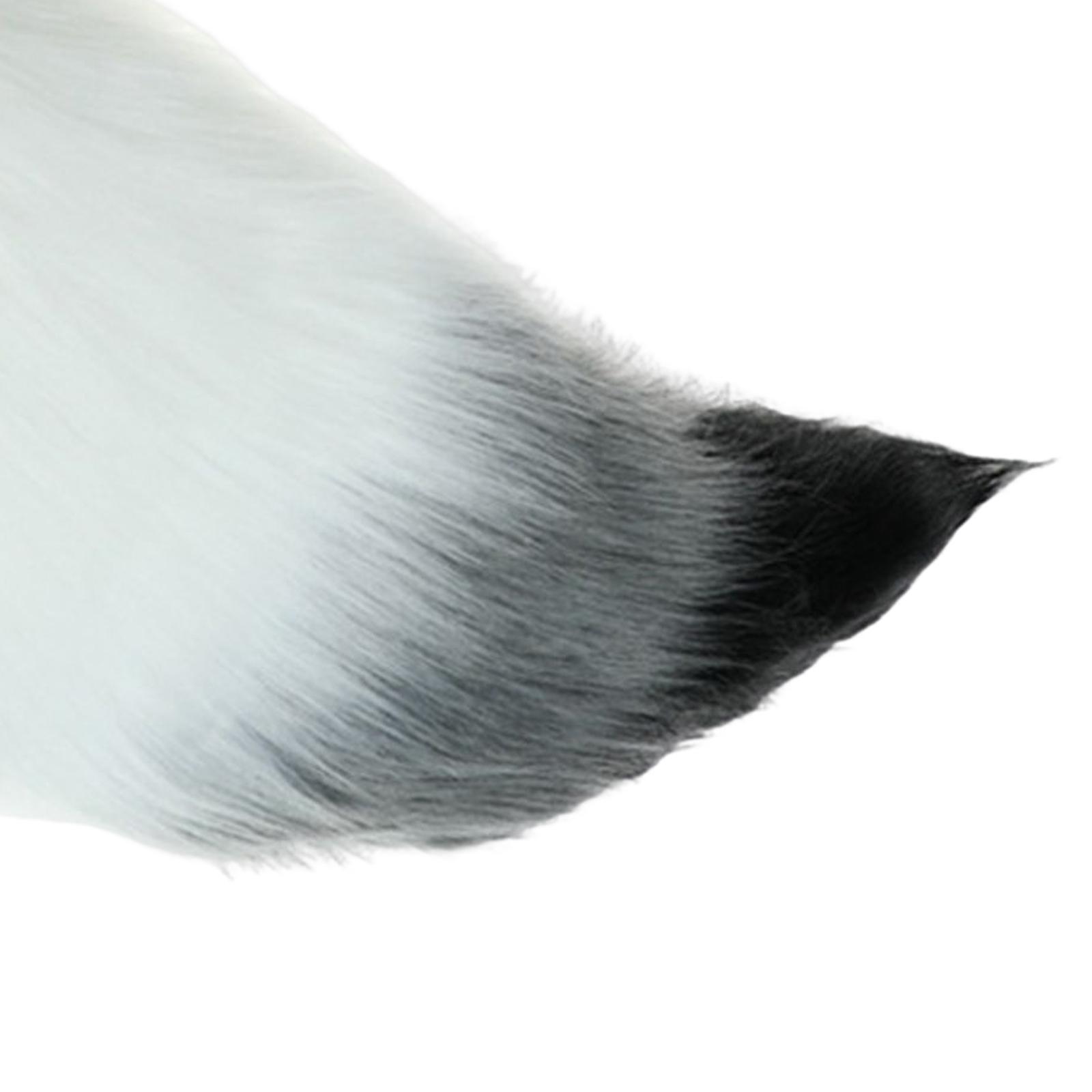 Faux Furry Fox Long Tail  Animal Big Tail Cosplay Prop Costume