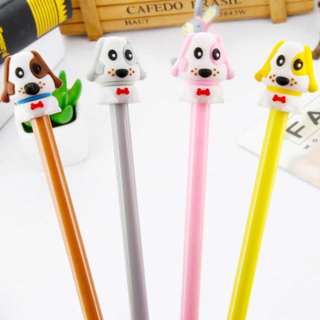 Sỉ bút gel hình chú cún hoạt hình cute