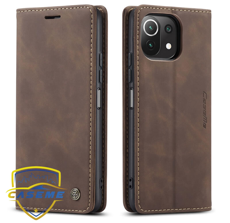 Bao da dạng ví chính hãng Caseme dành cho Xiaomi Mi 11 Lite - Hàng Nhập Khẩu