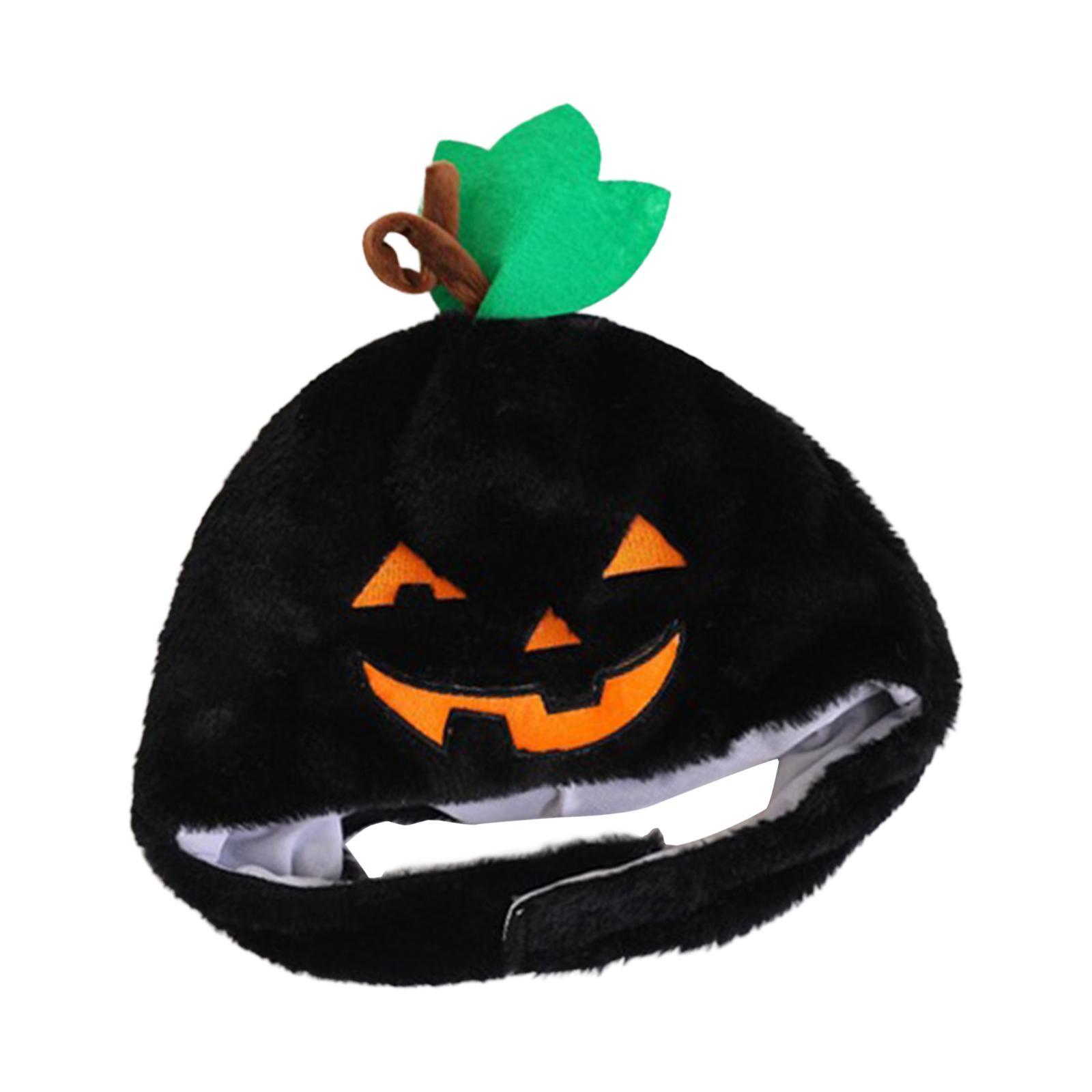 Plush Pumpkins Hat Keep Warm Halloween Gift Costume Hat Masquerade Plush Cap