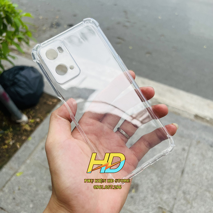 Ốp Lưng Dành Cho OPPO A76/A36 Dẻo Silicon trong suốt, Chống sốc, bảo vệ Camera