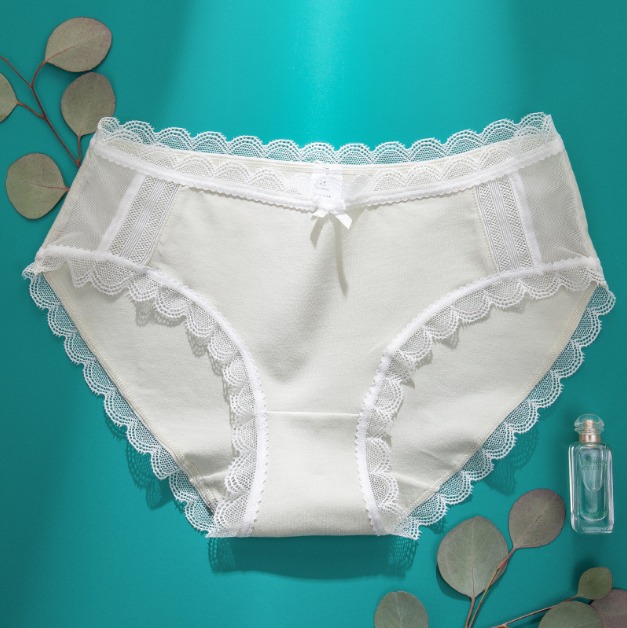 Combo 2 quần lót cotton phối ren trẻ trung, năng động LYEQ009