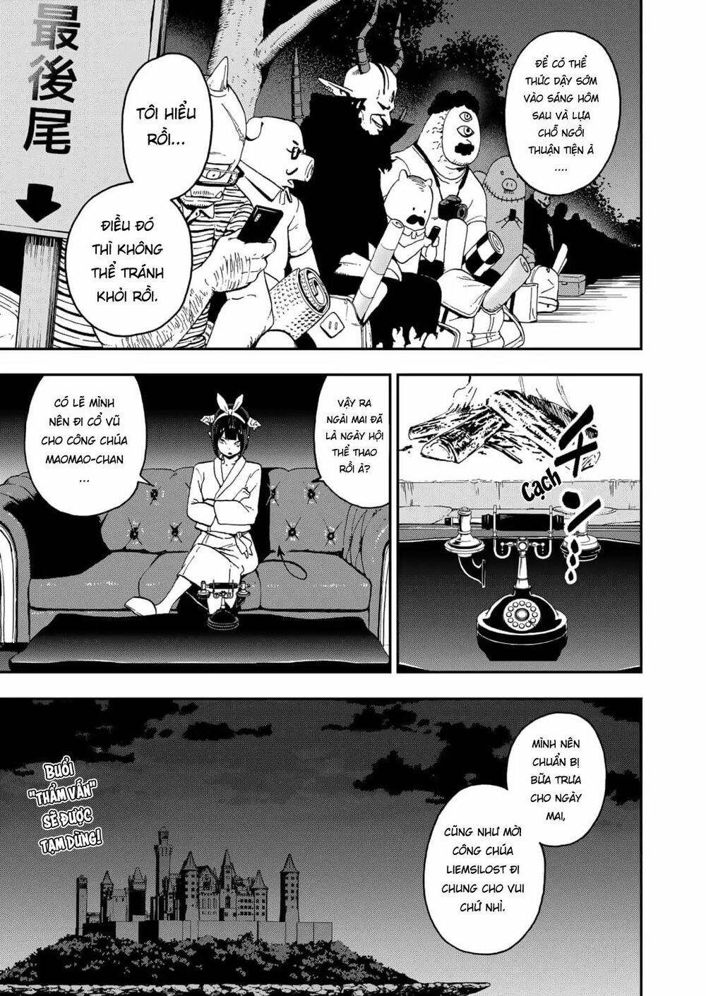 đến giờ "thẩm vấn" rồi, thưa công chúa! chapter 32 14